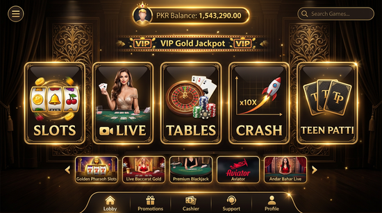 Main screen of h786 casino page for PK players - 4